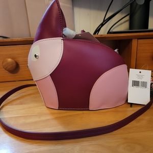Kate Spade NEW With Tags Novelty Bag Out of the Woods Nadia Fox Crossbody